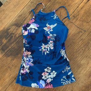 Hapari High Neck Tankini Swim Top